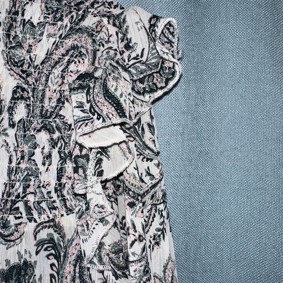 Ophelia Roe Smock Paisley Blouse - Picture 6 of 13